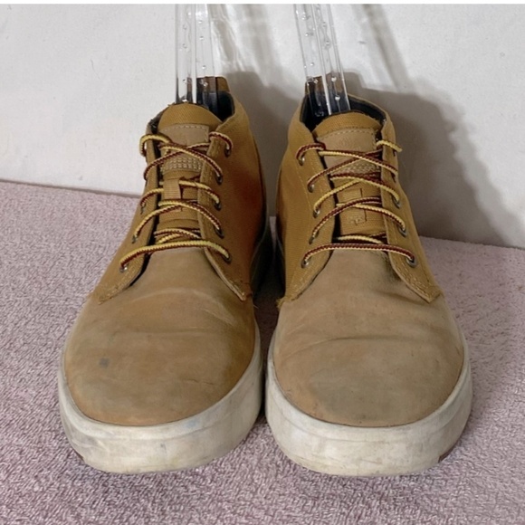Timberland Tan Lace Up Davis Square Shoes 9.5 main image 10